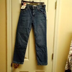 Wrangler Classic Straight Size 10 Regular Boys Blue Jeans NWT Young boys